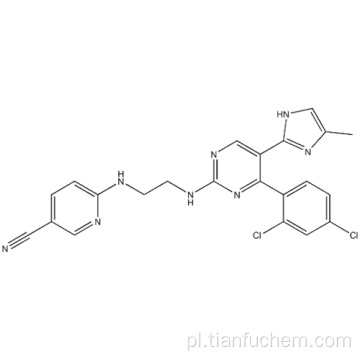 3-pirydynokarbonitryl, 6 - [[2 - [[4- (2,4-dichlorofenylo) -5- (5-metylo-1H-imidazol-2-ilo) -2-pirymidynylo] amino] etylo] amino] - CAS 252917-06-9